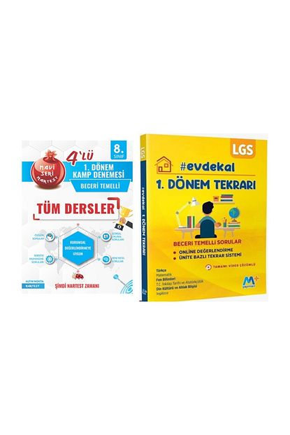 Nartest Yayinlari Lgs 1 Donem Nartest 4 Lu Deneme Ve Marti 1 Donem Soru Bankasi 87964864564 Trendyol