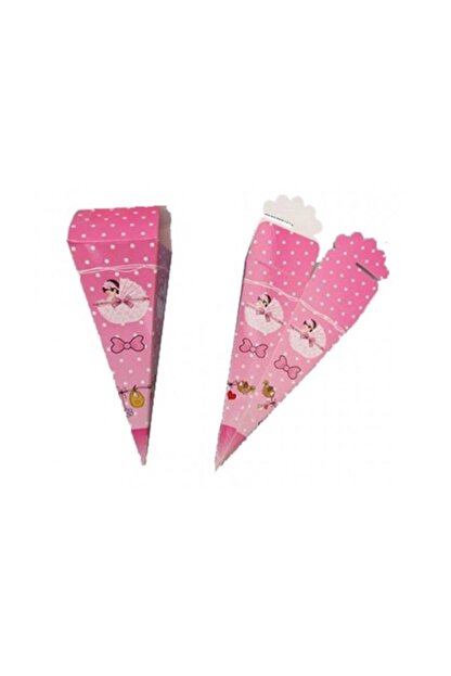 Pasta Pembe Pusetli Bebek Mevlut Kulahi Bebek Sekeri 50 Li Trendyol