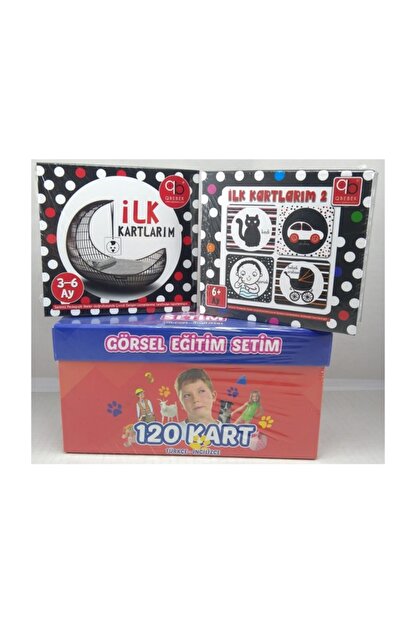 q bebek bebek hediyesi ilk kartlarim 1 2 3 6 ay gorsel egitim setim 12 ay 3 set fiyati yorumlari trendyol