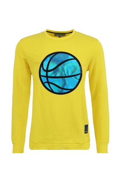 Fenerium Erkek Fenerbahce Basketbol 19 20 Hologram Sweatshirt Tk017e9s06 Trendyol