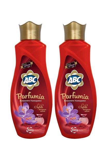 Abc Parfumia Konsantre Yumusatici Safran Kirmizi Altin 2x1440 Ml Trendyol