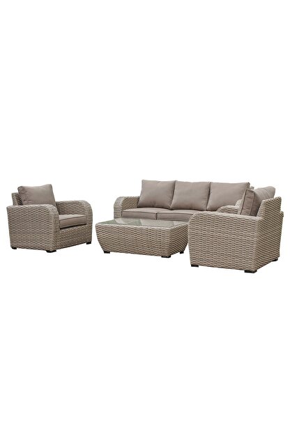 Rainbow Lotus 3 1 1 Sehpa Rattan Orgu Oturma Grubu Trendyol