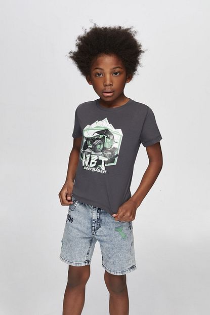 Nebbati Erkek Cocuk Antrasit T Shirt Trendyol