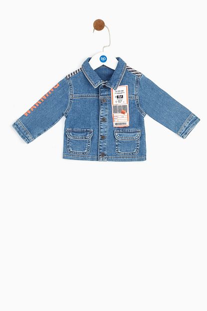 Bg Baby Erkek Bebek Jean Ceket Trendyol