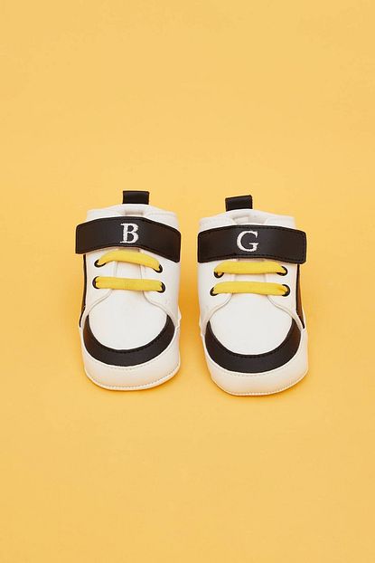 Bg Baby Erkek Bebek Beyaz Patik Trendyol