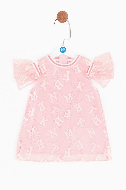 Bg Baby Kiz Bebek Pembe Elbise Trendyol