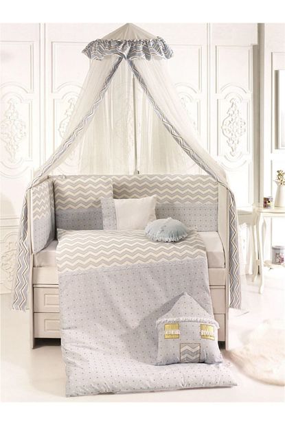 Pierre Cardin Blue House Bebek Besik Uyku Seti 75x130 Cm Blue Trendyol