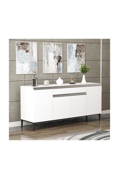 Minar Sansa Modern Konsol 160 Cm Ciragan Siyah