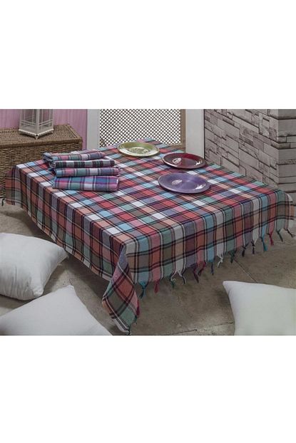 Gozde 135x135 Cm Uclu Okuluk Kucuk Boy Sofra Bezi Masa Ortusu Trendyol