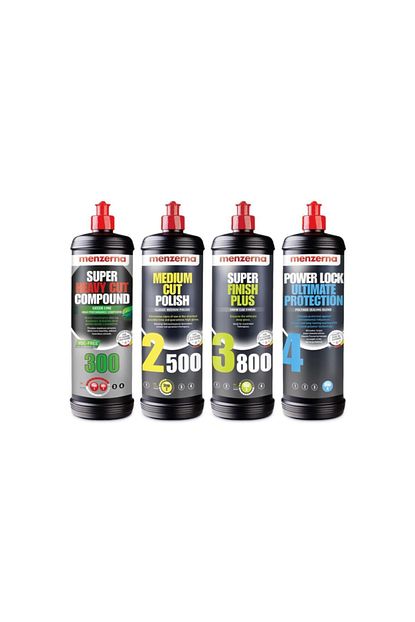 Menzerna Pasta Hare Cila Boya Koruma Seti 4 X 1000 Ml Trendyol