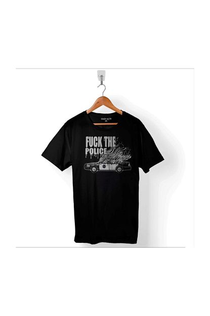 Kendim Sectim Fuck The Police System Lanet Sistem Isyan Polis Erkek Tisort Trendyol