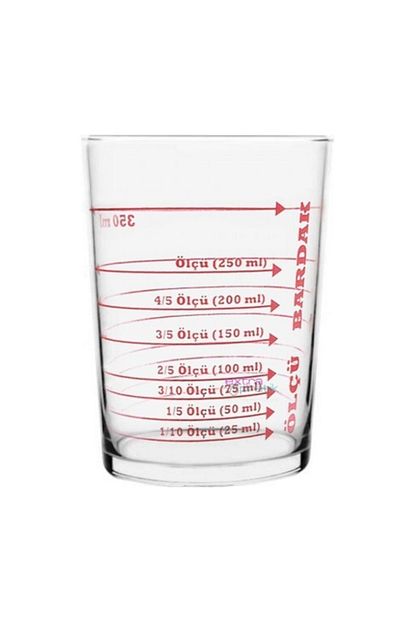 cam olcu kap 350 ml