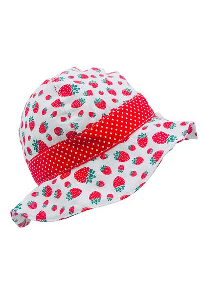 capps cap and more yazlik bebek sapka 6 12 ay cilek fiyati yorumlari trendyol