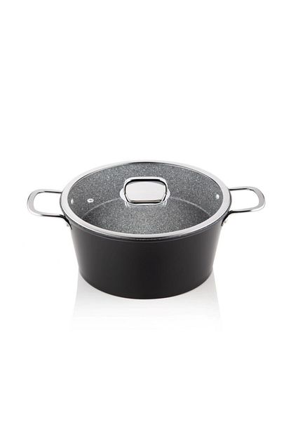 Gulsan Terra Plus Yanmaz Yapismaz Granit 22 Cm Derin Tencere Trendyol
