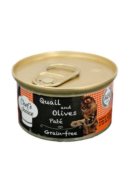 Chefs Choice Kiyilmis Bildircin Etli Konserve Kedi Mamasi 85 Gr Trendyol