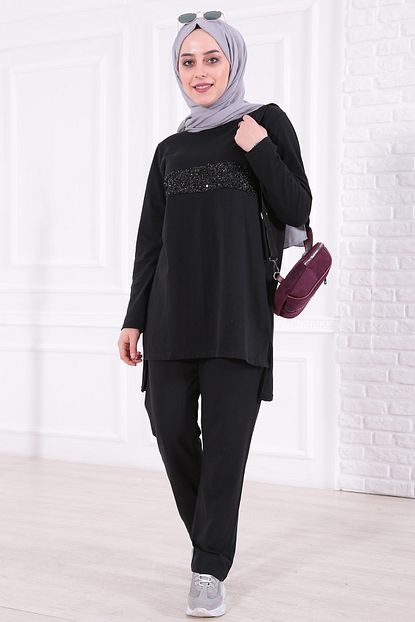 Moda Gulay Onu Pullu Ikili Takim 1010s Trendyol