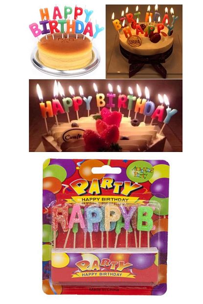 True Touch Dogum Gunu Pastasi Mumu Happy Birtday Mum 13 Adet Dogum Gunu Mum Trendyol