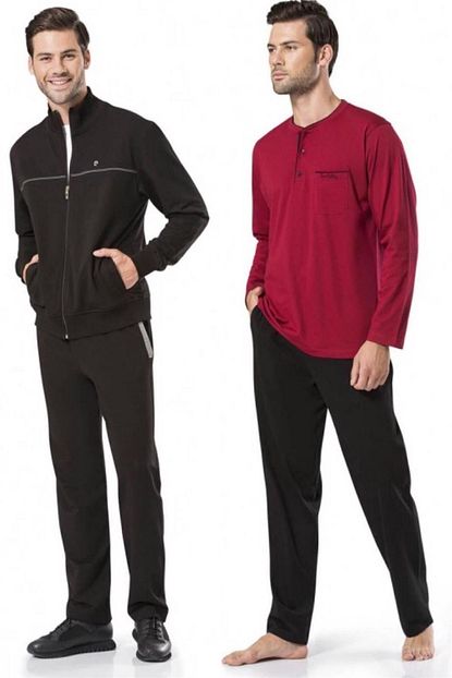 Pierre Cardin 7200 4 Lu Esofman Pijama Damat Seti Trendyol