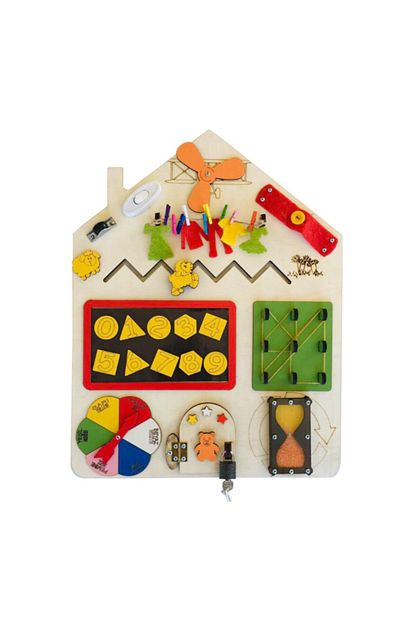 Joy And Toys Ev Aktivite Tahtasi Busy Board Trendyol