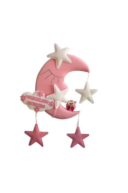 1 adet bebek odasi kapi susu pembe kiz hastane dogum odasi