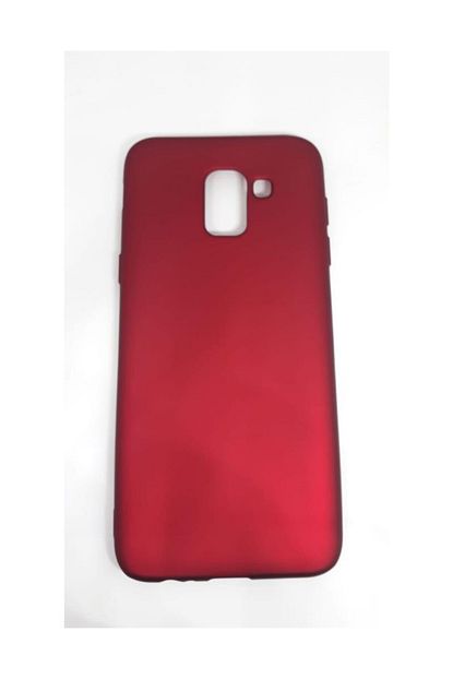 Samsung Galaxy J6 2018 Silikon Telefon Kilifi Kirmizi Trendyol
