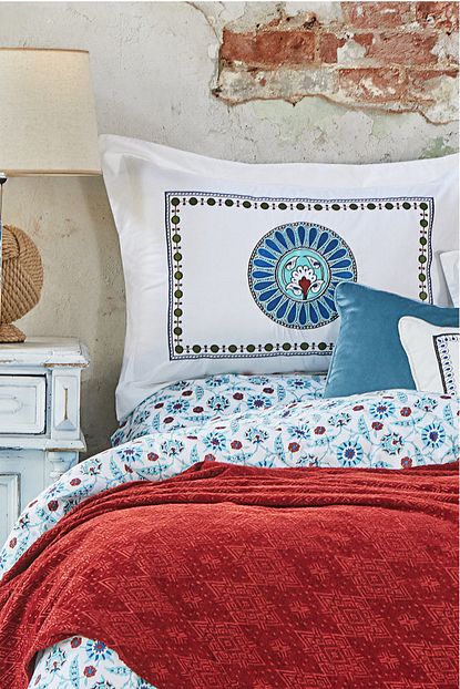 Karaca Home Tulipa Kirmizi Cift Kisilik Soft Ispanyol Battaniye Trendyol