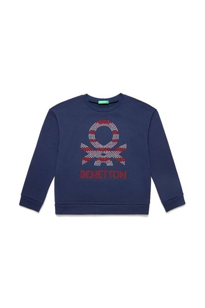 United Colors Of Benetton Cocuk Benetton Logolu Sweatshirt Trendyol