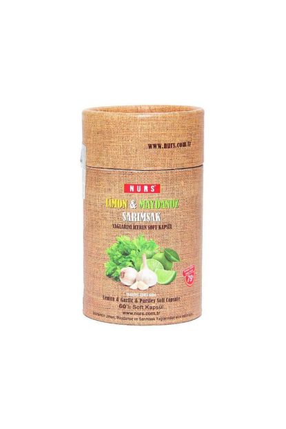 Nurs Limon Yagi Maydanoz Yagi Sarimsak Yagi Iceren Yumusak Kapsul 60 Kapsul Trendyol