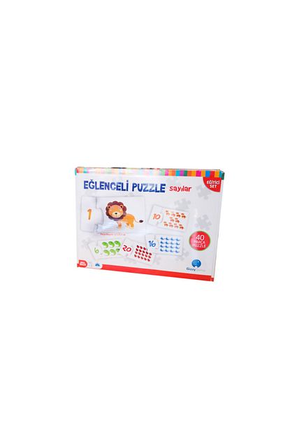 Gizzy Game Eglenceli Puzzle Sayilar 40 Parca Trendyol