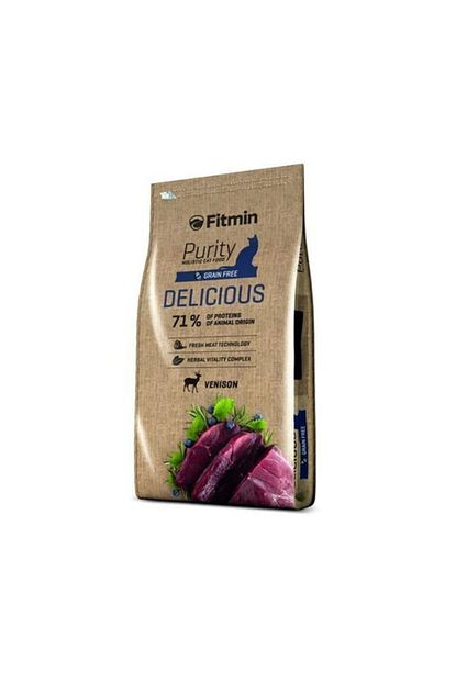 Fitmin Purity Delicious Geyik Etli Tahilsiz Kedi Mamasi 1 5 Kg Trendyol