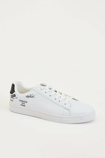 Defacto Erkek Beyaz Bagcikli Spor Ayakkabi N7742az 20sp Wt20 Trendyol