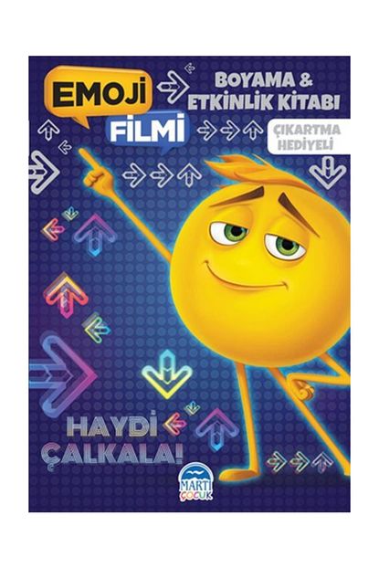 Marti Cocuk Kulubu Emoji Filmi Boyama Ve Etkinlik Kitabi Cordelia Evans Trendyol