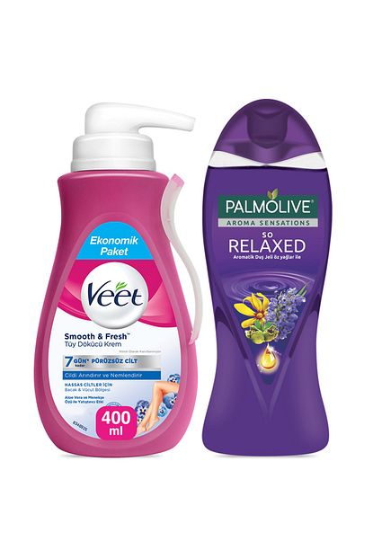 Veet Tuy Dokucu Krem 400 Ml Palmolive Aroma Sensations So Relaxed Aromatik Dus Jeli 500 Ml Trendyol