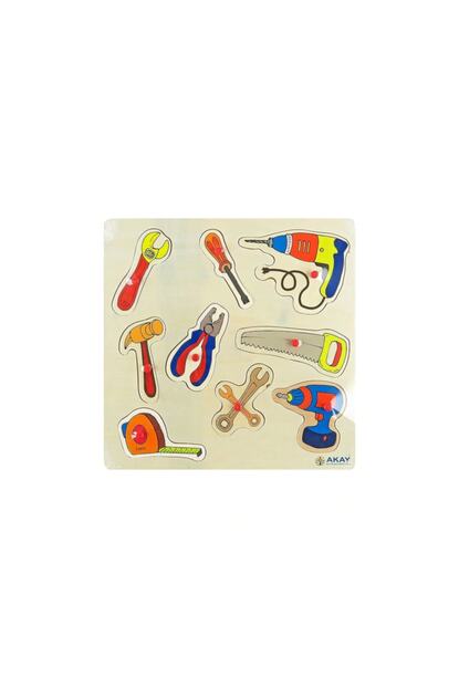 Akay Ahsap Puzzle El Aletleri 30x30 Cm Trendyol