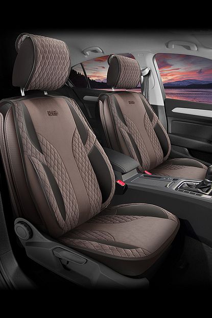 deluxe boss dacia sandero uyumlu kadife deri oto koltuk kilifi fiyati yorumlari trendyol