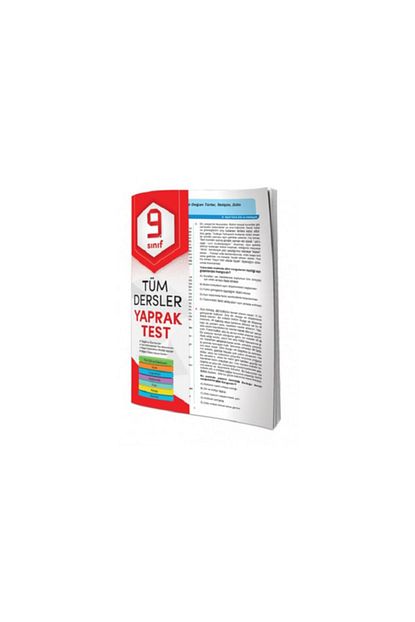Kitapdaindirim Element Yayinlari 9 Sinif Tum Dersler Yaprak Test 720985 Trendyol