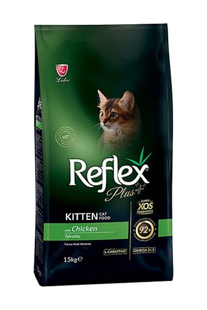 Reflex Plus Tavuklu Yavru Kedi Mamasi 15 Kg Trendyol