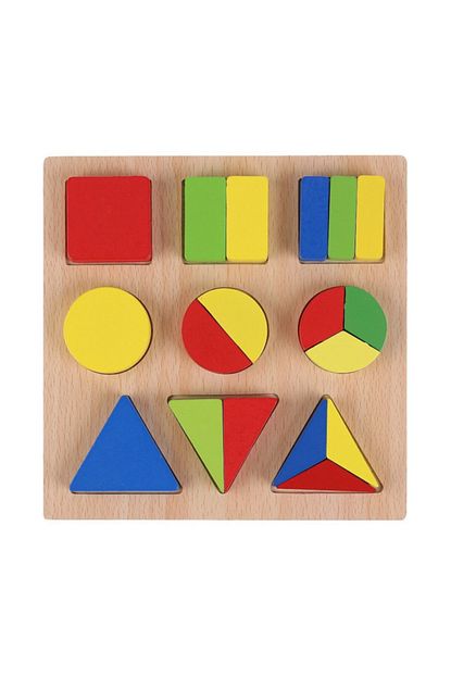 Keskin Ahsap Oyuncak Tangram Geometri Puzzle Cocuk Gorsel Zeka Oyuncagi Trendyol