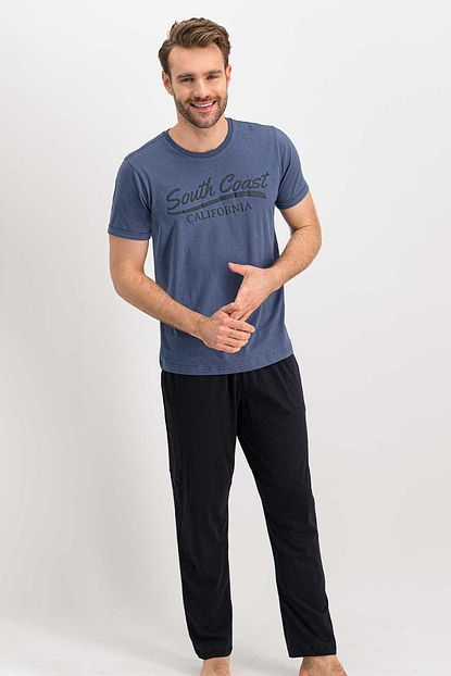 Arnetta Erkek South Coast Gri Pijama Takimi Trendyol