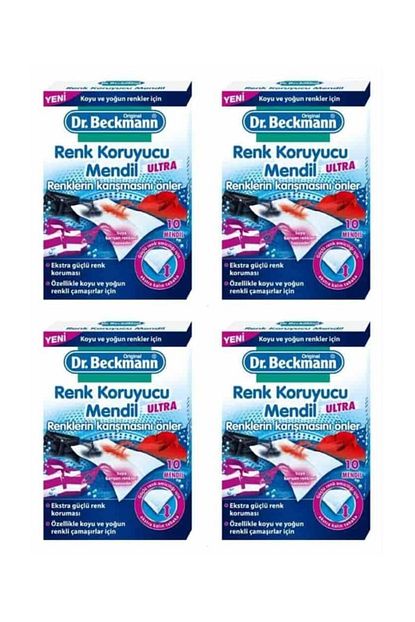 Dr Beckmann Dr Beckmann Renk Koruyucu Mendil Ultra 10 Adet 4 Lu Trendyol