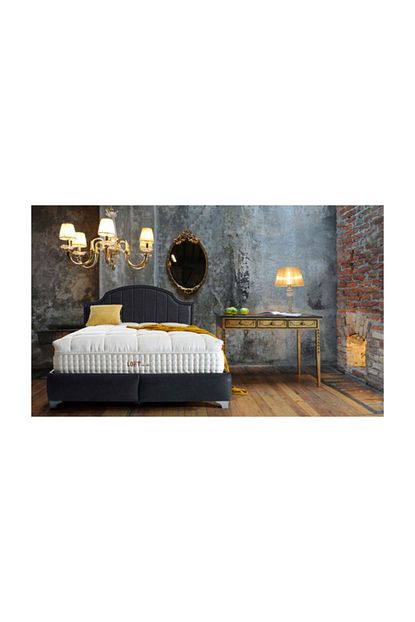 Sila Ev Mobilyalari Loft Siyah Nova Baza Yatak Set Trendyol