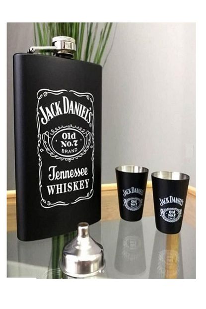 Busso Jack Daniel S Cep Icki Matarasi Ve Shot Bardagi Seti Trendyol