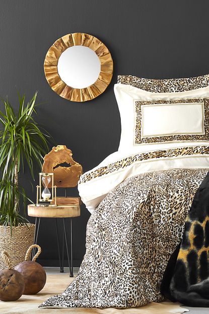 Karaca Home Naomi Leopar Yatak Ortusu Set Trendyol