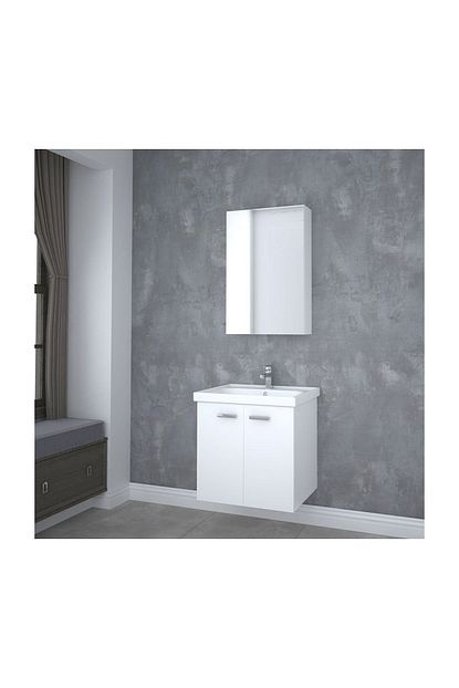 Denko Terra 50 Cm Aynali Banyo Dolabi Ust Modulu Trendyol