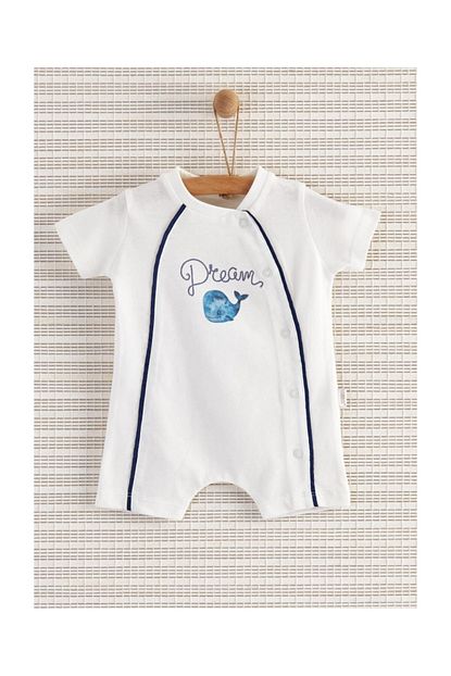 Nenny Baby Erkek Bebek Barbatoz Tulumu Dream 100 Pamuklu Bebek Dogum Hediyesi Trendyol