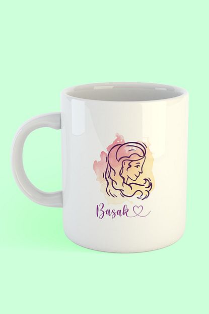 Printhome Basak Burcu Baskili Kahve Kupasi Trendyol