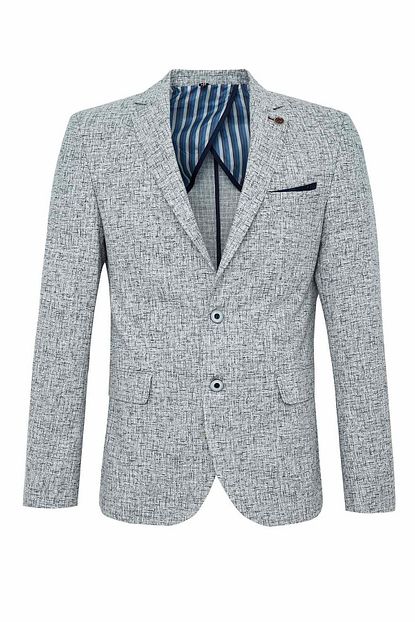 Defacto Erkek Mavi Slim Fit Blazer Ceket N6031az 20sm Be137 Trendyol