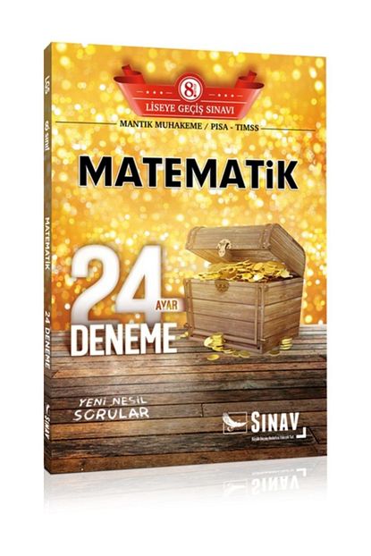 Sinav Yayinlari 8 Sinif Lgs Matematik 24 Deneme Yeni Trendyol