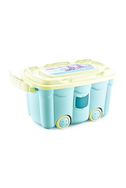 Babyjem Yesil Tekerlekli Oyuncak Kutusu Trendyol