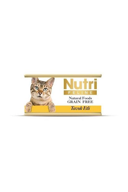 Nutri Feline Tahilsiz Tavuk Etli Konserve Kedi Mamasi 85 Gr Trendyol